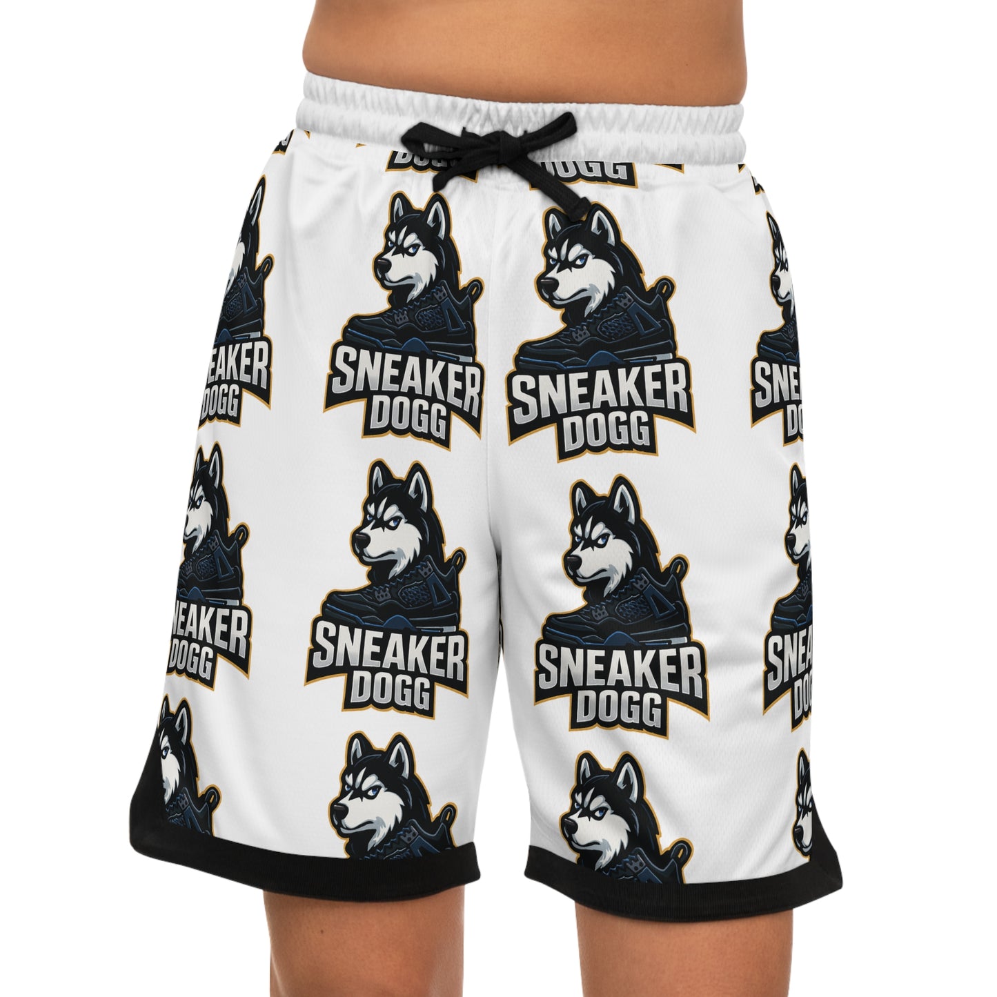 Sneaker Dogg Basketball Shorts (Royal Husky Edition) – Sporty, Fun Athletic Wear for Basketball Fans