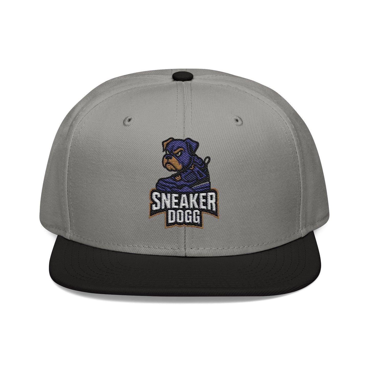 OG SneakerDogg Embroidered Snapback Cap - Stylish Streetwear for Dogg Lovers