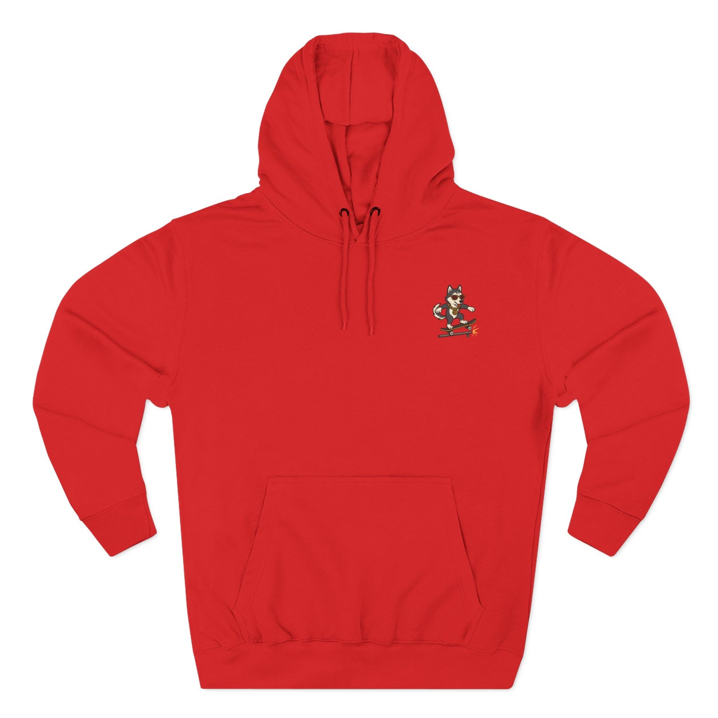 Just SkateDogg Fleece Hoodie — Three-Panel Skateboarding Hoodie