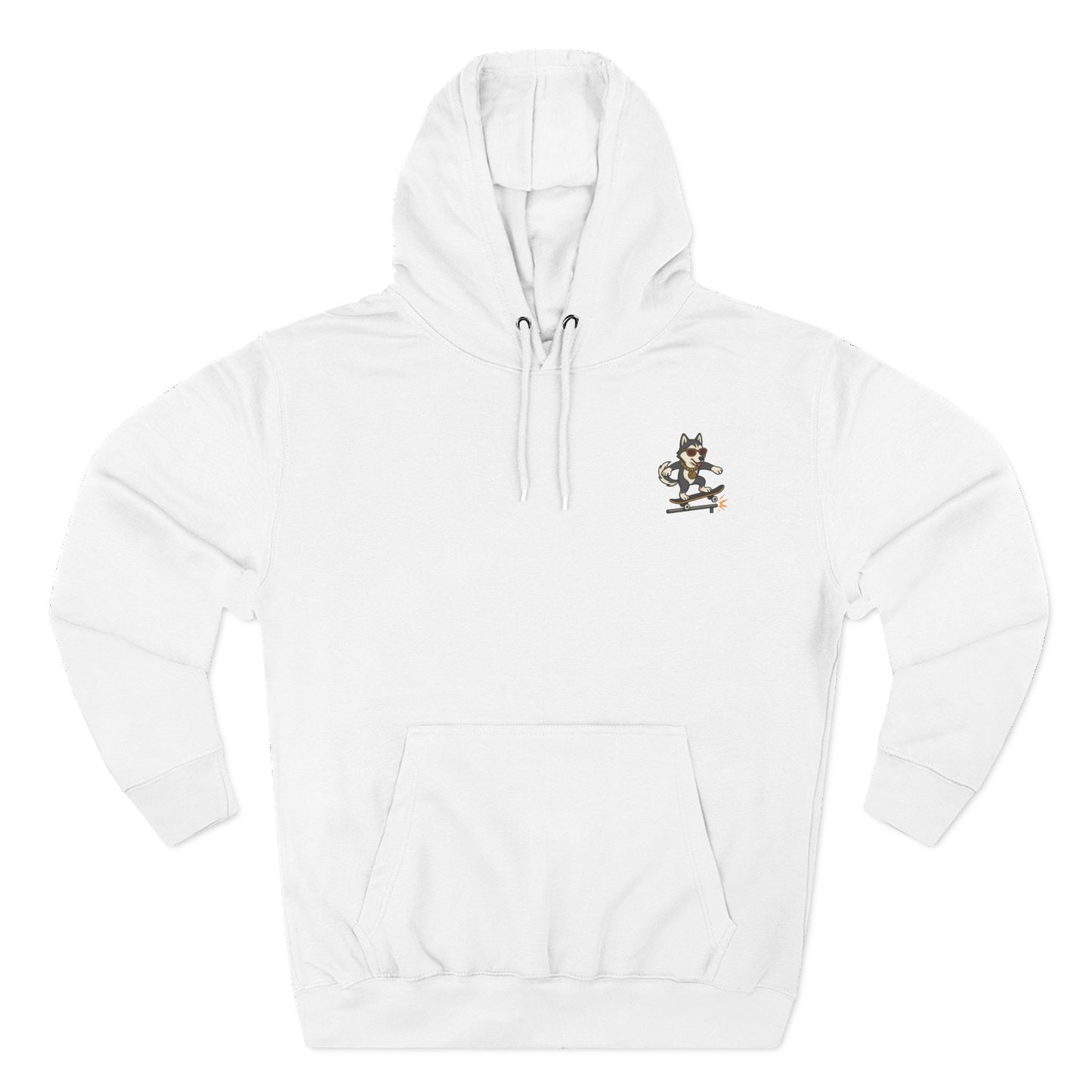 Just SkateDogg Fleece Hoodie — Three-Panel Skateboarding Hoodie
