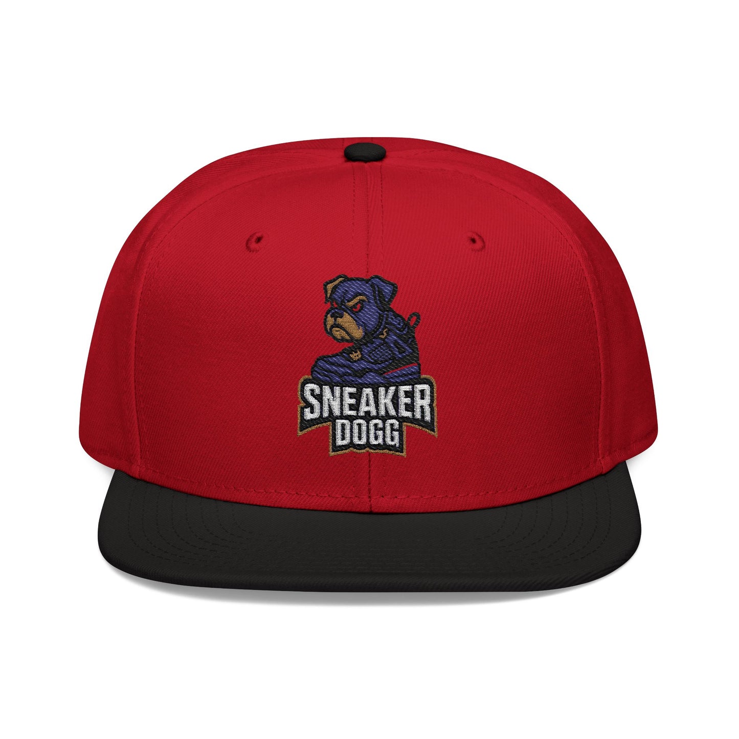 OG SneakerDogg Embroidered Snapback Cap - Stylish Streetwear for Dogg Lovers