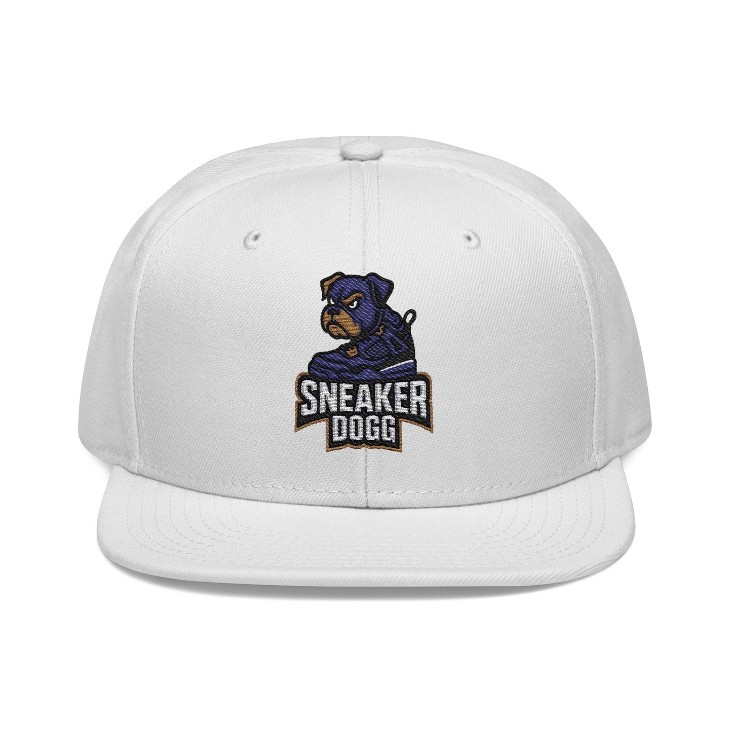 OG SneakerDogg Embroidered Snapback Cap - Stylish Streetwear for Dogg Lovers