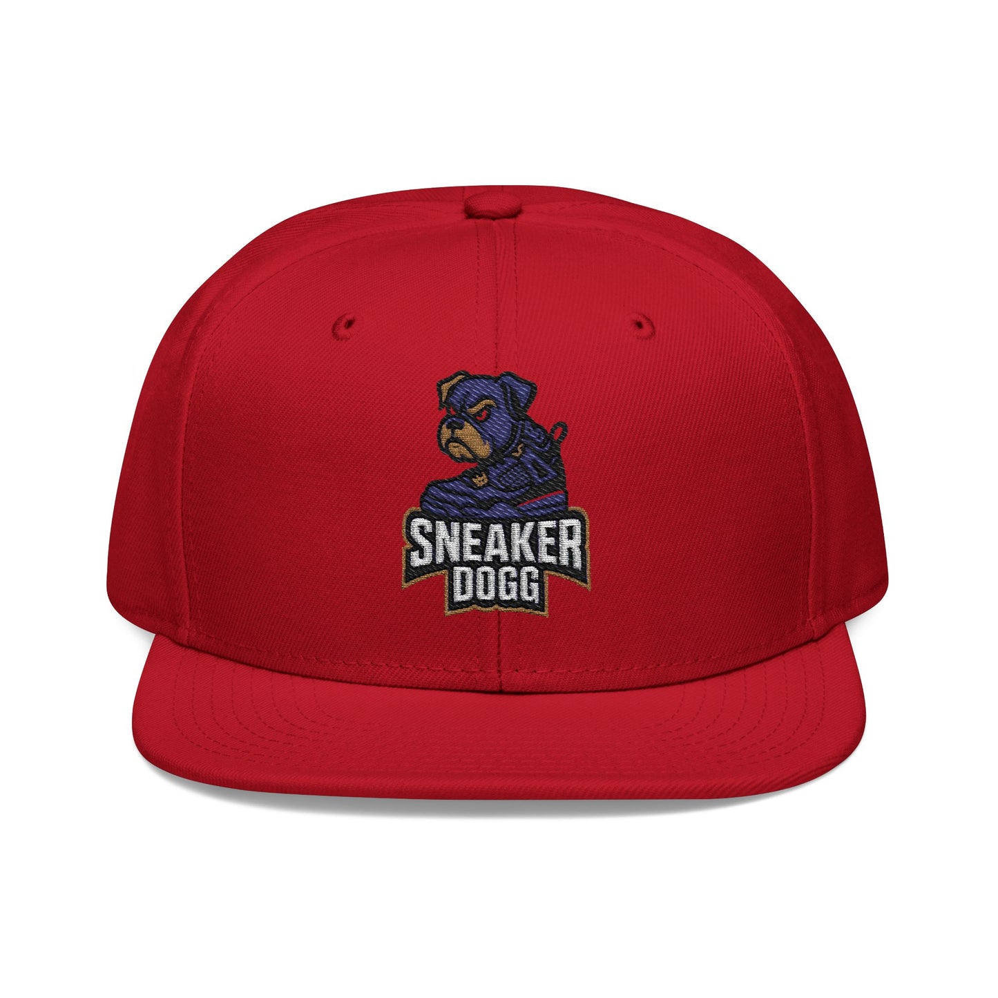 OG SneakerDogg Embroidered Snapback Cap - Stylish Streetwear for Dogg Lovers
