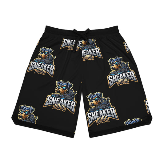 Sneaker Dogg Basketball Shorts (Blackout) – Sporty, Fun Athletic Wear for Basketball Fans