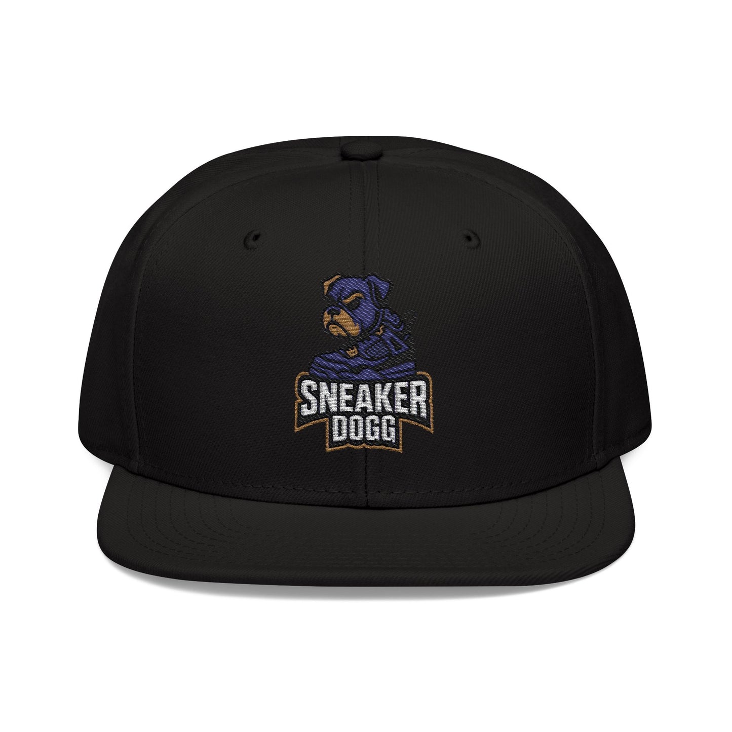 OG SneakerDogg Embroidered Snapback Cap - Stylish Streetwear for Dogg Lovers