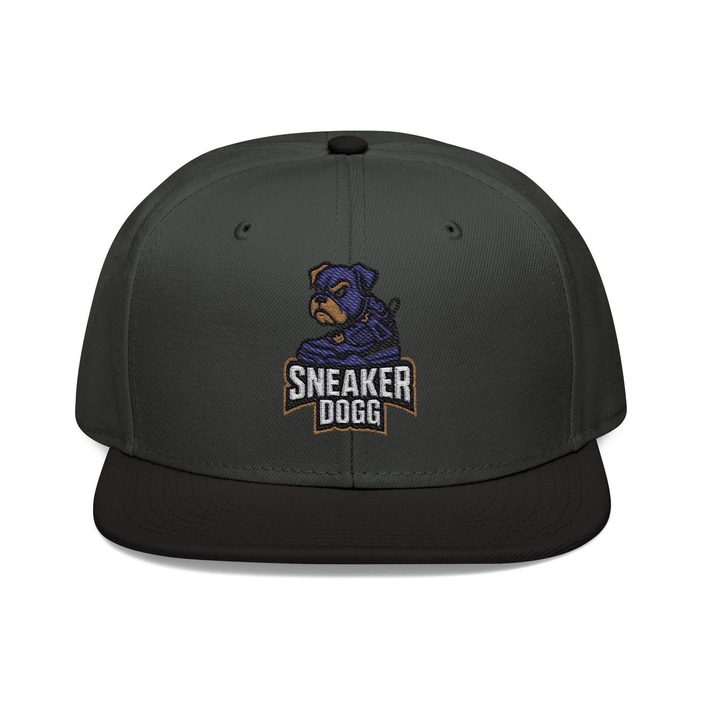 OG SneakerDogg Embroidered Snapback Cap - Stylish Streetwear for Dogg Lovers
