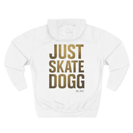 Just SkateDogg Fleece Hoodie — Three-Panel Skateboarding Hoodie